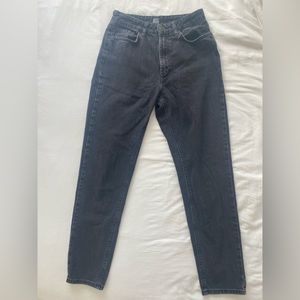 Urban Outfitters Mom High Rise Jeans black